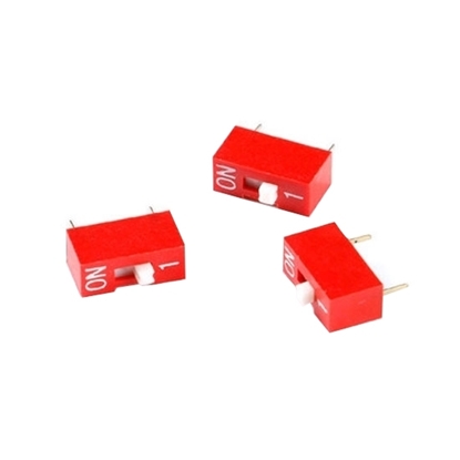 1 Position DIP Switch, 2 Pin, SPST
