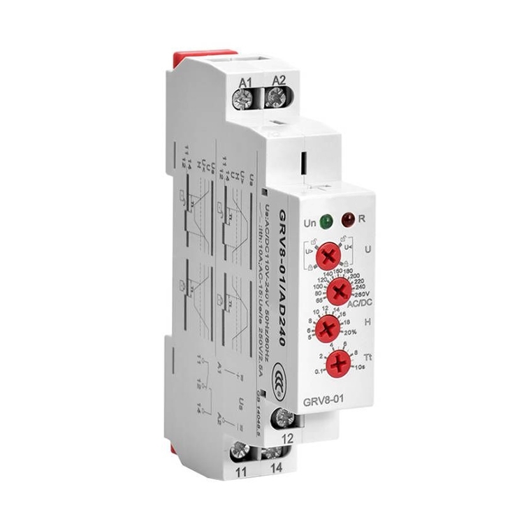 Single Phase Voltage Monitoring Relay, 12V/24V DC, 110V/220V AC | ATO.com
