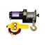 Picture of 2000 lbs 12V/24V ATV Electric Winch