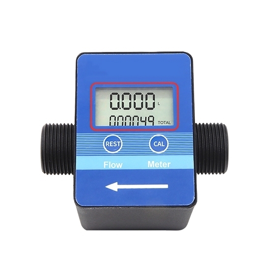 Gear Digital Liquid Flow Meter, G1/2"/G3/4"