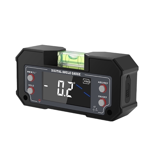Digital Level Protractor Inclinometer, Dual Axis, 360°