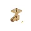 Picture of SMA Female Right Angle RF Coaxial Connector, Flange Mount