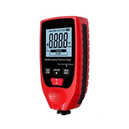 0-1500 μm Digital Paint Coating Thickness Gauge, Film/Powder/Zinc