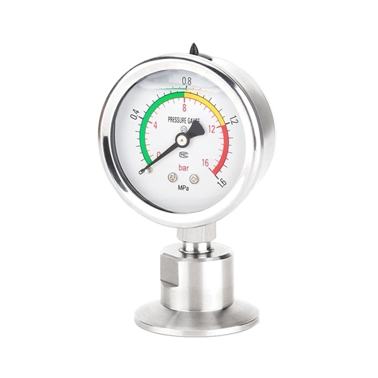 Diaphragm Seal Pressure Gauge, 0-6MPa