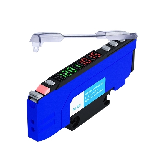 Fiber Optic Sensor Amplifier, 200mm/1200mm Distance | ATO.com