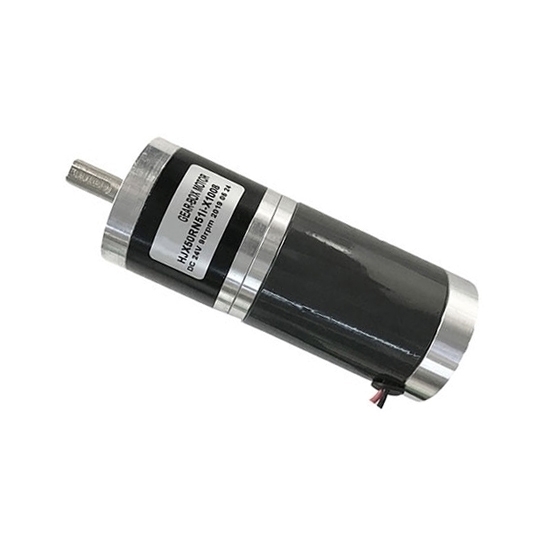 Brushed DC Motor with Gearbox, 3200rpm, 12V/24V, 50mm