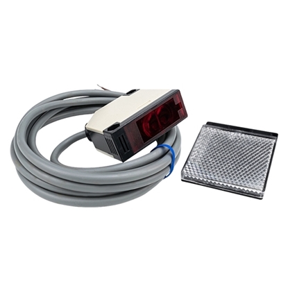 Infrared Retro Reflective Photoelectric Sensor, 4m