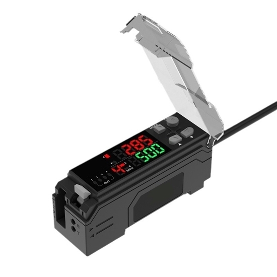 RGB Fiber Optic Color Sensor, NPN/PNP