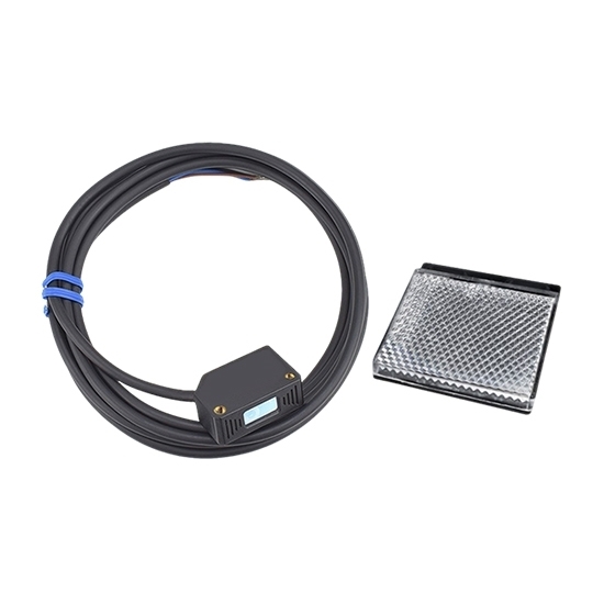 Laser Retro Reflective Photoelectric Sensor, 8m, 10-30VDC