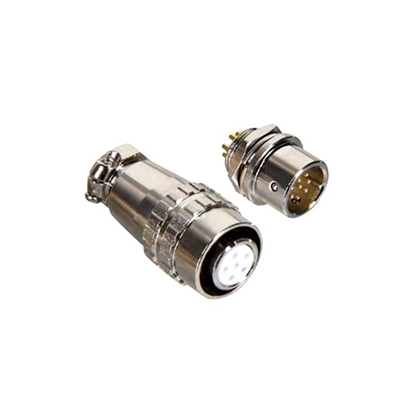 Circular Connector, 2/3/4/5/6/7/8 Pin, M12