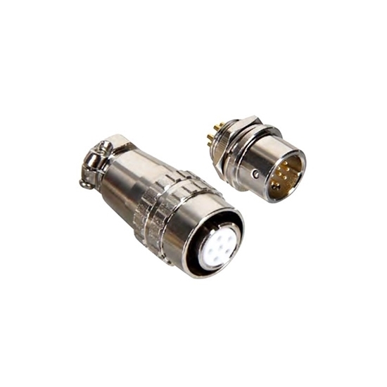 Circular Connector, 2/3/4/5/6/7/8 Pin, M12