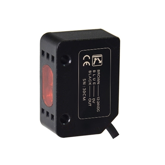 Digital Photoelectric Sensor, Diffuse Type, 30cm Adjustable | ATO.com