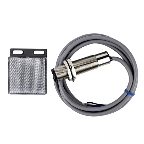 M18 Photoelectric Switch Sensor, Retro Reflective, 2m | ATO.com