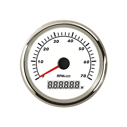 85mm Analog Tachometer for Outboard/Stepper Motor, 0rpm-7000rpm