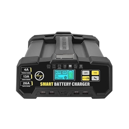 26A Smart Battery Charger, 6V/12V/24V