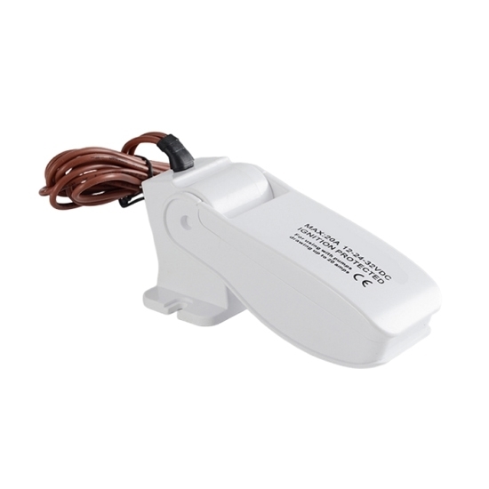 Pump Float Switch, ABS, 12V/24V/36V