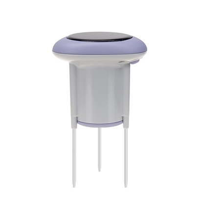 Zigbee Soil Moisture Sensor, EC & Temp, Solar Powered