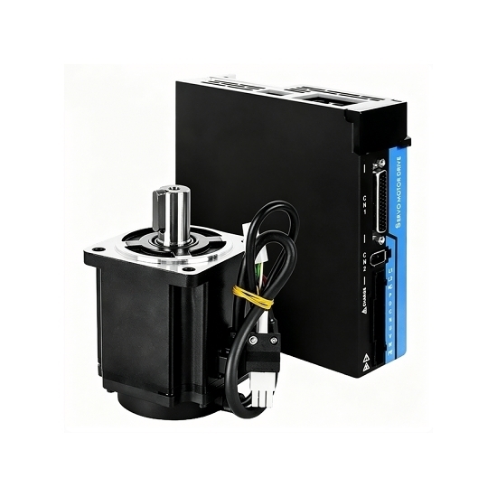 750W AC Servo Motor with Driver, 2.39 Nm, 3000 rpm