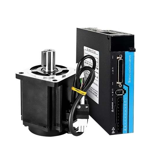 1/2 hp (400W) AC Servo Motor with Drive, 1.27Nm, 3000rpm