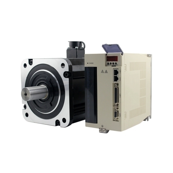 10 hp (7.5 kW) AC Servo Motor with Drive, 48 Nm, 1500 rpm