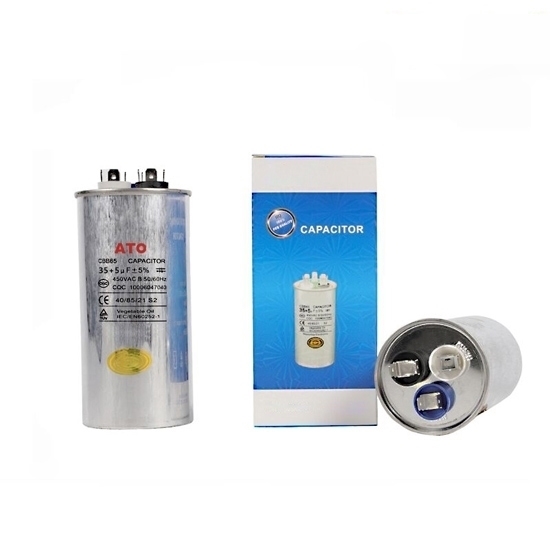 50/7.5 MFD Air Conditioner Capacitor, Dual Run Capacitor
