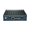 Fanless industrial PC, quad core, 4*2.5G LAN, DDR4 16GB, HDMI DP