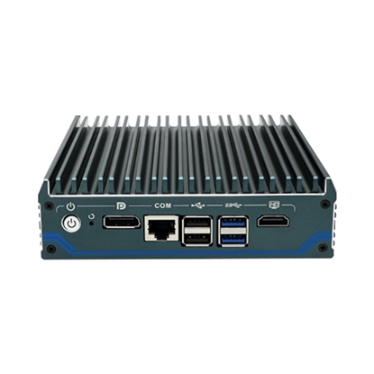 Fanless Industrial PC, Quad Core, 4*2.5G LAN, DDR4 16GB, HDMI DP