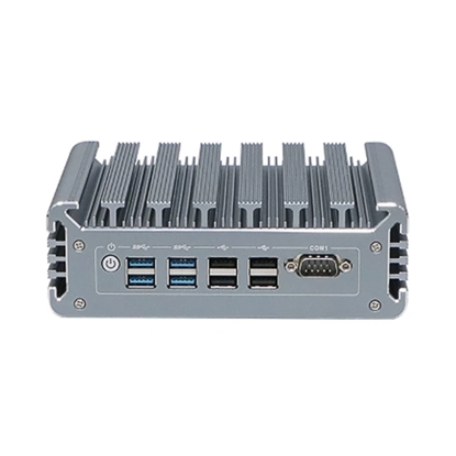 Fanless Industrial Mini PC, Intel Core i5 DDR4, 2 LAN, RS232 COM
