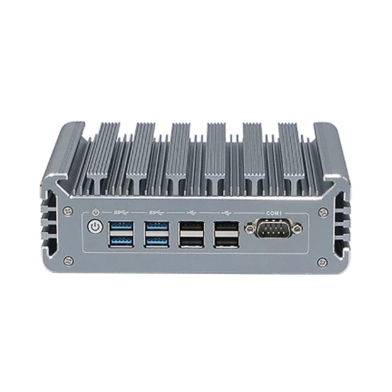 Fanless Industrial Mini PC, Intel Core i5 DDR4, 2 LAN, RS232 COM