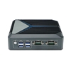 Industrial fanless embedded PC, Intel N100, dual 2.5G LAN, dual HDMI