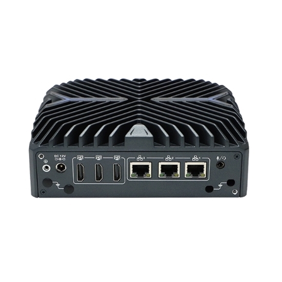 Mini Industrial PC, Fan/Fanless, Intel i3/i5/i7, DDR5, 3 HDMI