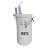 Pole mounted distribution transformer